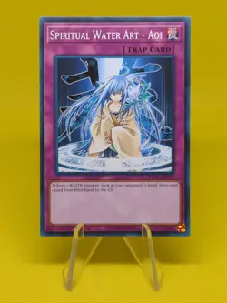 Yugioh - Spiritual Water Art - Aoi (SDCH-EN031) - Common 1st Edition - Image 1