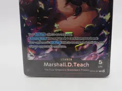 One Piece Starter Deck English ST27 Blackbeard Marshall D Teach Deck Only Sealed - Image 4