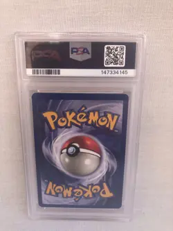 PSA 8 WOTC 1999 Base Set Unlimited Mewtwo 10/102 Holo Rare Card NM-MT - Image 3