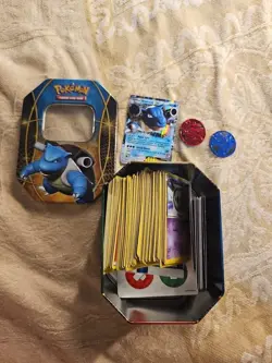 Pokemon Trading Card Set With Rare Blastoise EX XY30 Xy Promos Holo - Image 1
