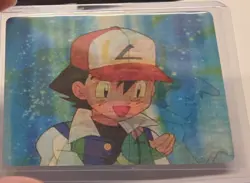 1998 Pokemon Video and DVD Insert Cards Ash Ketchum #PIKA-0020D/DVD Pioneer - Image 1