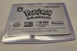 1998 Pokemon Video and DVD Insert Cards Ash Ketchum #PIKA-0020D/DVD Pioneer - Image 5