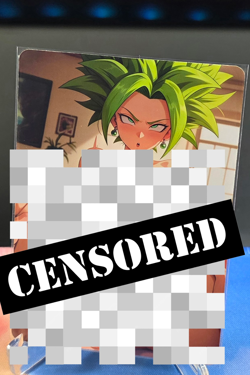 Dragon Ball (Kefla) - Double Sided - ACG Waifu Nude Sexy Cards - Image 2