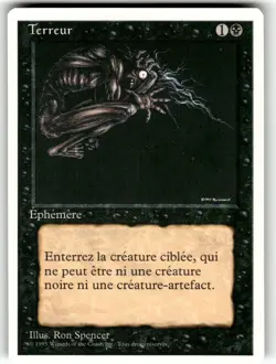 MTG Magic the Gathering Forth Edition Terror - Image 1