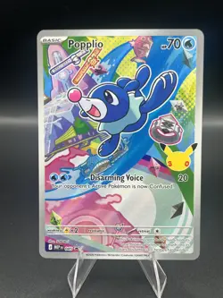Pokemon TCG MEP Holo Promos - Rowlet (043) Litten (044) Popplio (045) 3 Cards - Image 3