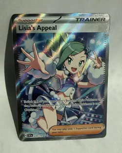 Pokemon TCG Lisia's Appeal Full Art Ultra Rare Holo Trainer Card 234/191 English - Image 1