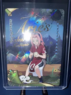 Sakura Haruno NRSA01-MR-003L4 Naruto Kayou Heavens Scroll Card NM English - Image 1