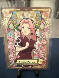 Sakura Haruno SP NARUTO NRSA01-SP-003L5 Naruto Kayou Card English Series 1 - Image 2