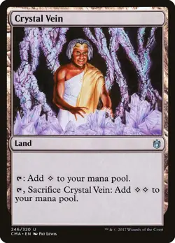 MTG Crystal Vein - 246 / English / Near Mint - Image 1