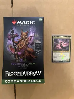 MTG Bloomburrow Commander Deck Squirreled Away New Sealed Magic the Gathering - Image 1
