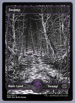 4x Swamp - 272 - Innistrad: Crimson Vow (VOW) MTG - Image 1