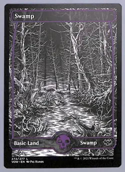 4x Swamp - 272 - Innistrad: Crimson Vow (VOW) MTG - Image 3