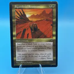Squandered Resources Visions Regular MTG - Image 1
