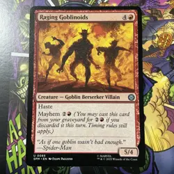 Raging Goblinoids (# 85) - MTG Marvel's Spider-Man - Regular - NM Regular - Image 1