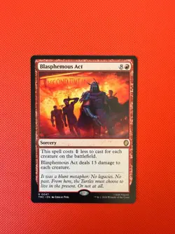 Blasphemous Act R Commander: Teenage Mutant Ninja Turtles 47 NM - Image 1