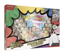 Pokemon Mega Evolution Ascended Heroes Gardevoir Premium Poster Collection Box - Image 1