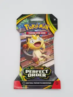 2026 Pokemon Mega Evolution Perfect Order Booster Packs TCG Sealed -Random Art - Image 2