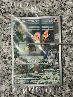 Pokemon TCG Charmander Obsidian Flames Pokemon Center Exclusive Promo SEALED - Image 1