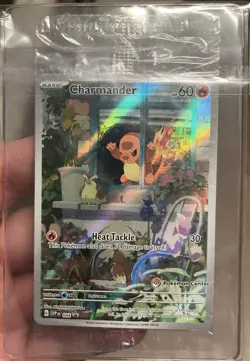 Pokemon TCG Charmander Obsidian Flames Pokemon Center Exclusive Promo SEALED - Image 3