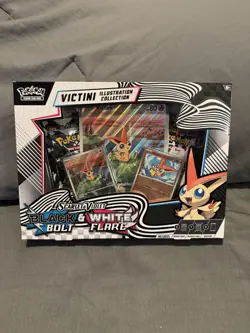 Pokemon TCG: Victini Illustration Collection Box - Black Bolt/White Flare - Image 1