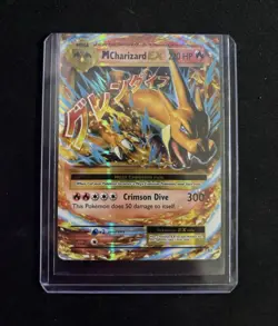 Pokemon Company M Charizard EX 13/108 Evolutions Holo Ultra Rare EN Mega 220HP - Image 1