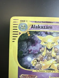 Pokemon Alakazam Holo 1/165 Expedition Near Mint Clean - Image 2
