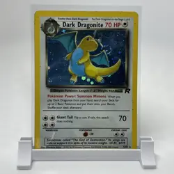 Pokemon TCG - Dark Dragonite 5/82 Team Rocket Holo - MP - Image 1