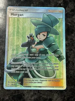 ✨ Pokemon TCG Morgan 178/181 Ultra Rare Trainer | Team Up Set | Full Art 💫 - Image 1