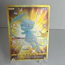 NM Pokemon TCG Mew Celebrations Classic Collection 025/025 Secret Rare Foil - Image 4