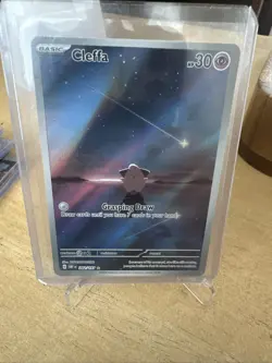 Cleffa 202/197 Illustration Rare Pokemon TCG Obsidian Flames Scarlet & Violet - Image 1