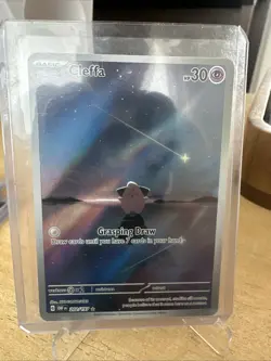 Cleffa 202/197 Illustration Rare Pokemon TCG Obsidian Flames Scarlet & Violet - Image 2