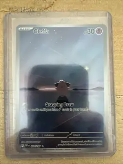 Cleffa 202/197 Illustration Rare Pokemon TCG Obsidian Flames Scarlet & Violet - Image 3