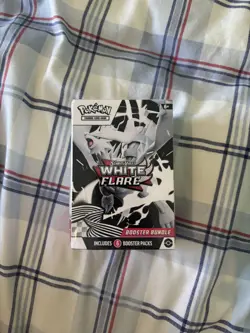 Pokemon Scarlet & Violet White Flare Booster Bundle 6 Packs English - Image 1