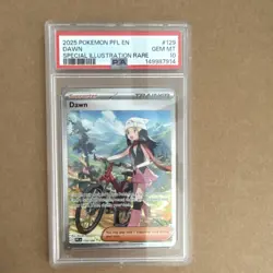 Pokemon Dawn 129/094 Me02: Phantasmal Flames Illustration Rare Holo PSA 10 - Image 2