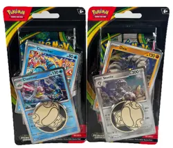 Pokemon TCG: Perfect Order Checklane Blister Set of 2 - Steelix + Clawitzer - Image 1