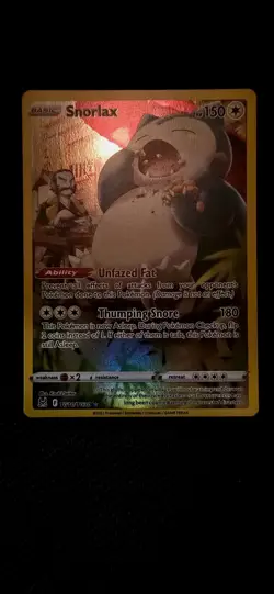 Snorlax Pokemon TCG Sword & Shield: Lost Origin Trainer Gallery - Image 1