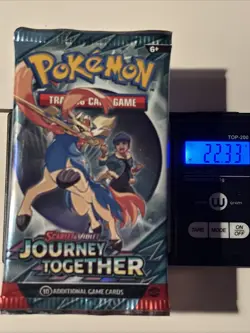 22.32/33g Pokemon TCG Journey Together Booster Pack Factory Sealed - Image 2