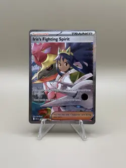 Pokemon TCG- Iris's Fighting Spirit - Ascended Heroes (ASC) - 292/217 - NM - SIR - Image 1