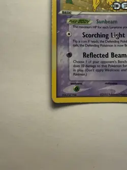 Pokemon Solrock 47/107 EX Deoxys Reverse Holo Stamped 2005 LP - Image 3