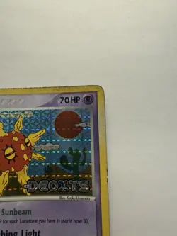 Pokemon Solrock 47/107 EX Deoxys Reverse Holo Stamped 2005 LP - Image 5