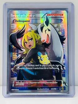 Pokemon TCG Delinquent 98b/122 Full Art Foil Ultra Rare XY Breakpoint Mint 💎 - Image 1
