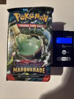 22.35/36g Pokemon TCG Twilight Masquerade Booster Pack (FACTORY SEALED) - Image 2
