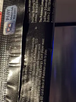 22.35/36g Pokemon TCG Twilight Masquerade Booster Pack (FACTORY SEALED) - Image 3