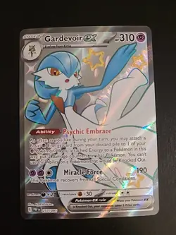 Gardevoir ex 217/091 SV: Paldean Fates Shiny Double Rare - Pokemon NM - Image 1