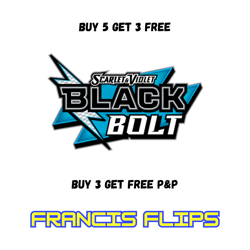 Black Bolt - All Pokemon - Pick Your Own - Postage Discount - Image 1