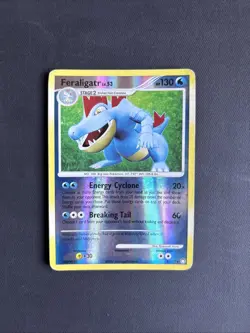 Pokemon TCG Feraligatr Mysterious Treasures 8/123 Reverse Holo Holo Rare 2007 - Image 1