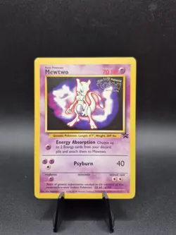 Pokemon WB Movie Promo Set, Pikachu, Mewtwo, Electabuzz, Dragonite, all LP/NM - Image 5