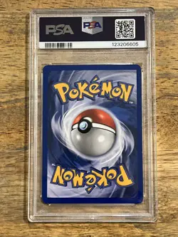 GRADED PSA 8 1999 Pokemon Game Machop #52 - Image 2