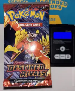 22.23/24g Pokemon TCG Destined Rivals Booster Pack (FACTORY SEALED) - Image 2