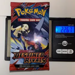 22.67/68g Pokemon TCG Destined Rivals Booster Pack (FACTORY SEALED) - Image 1